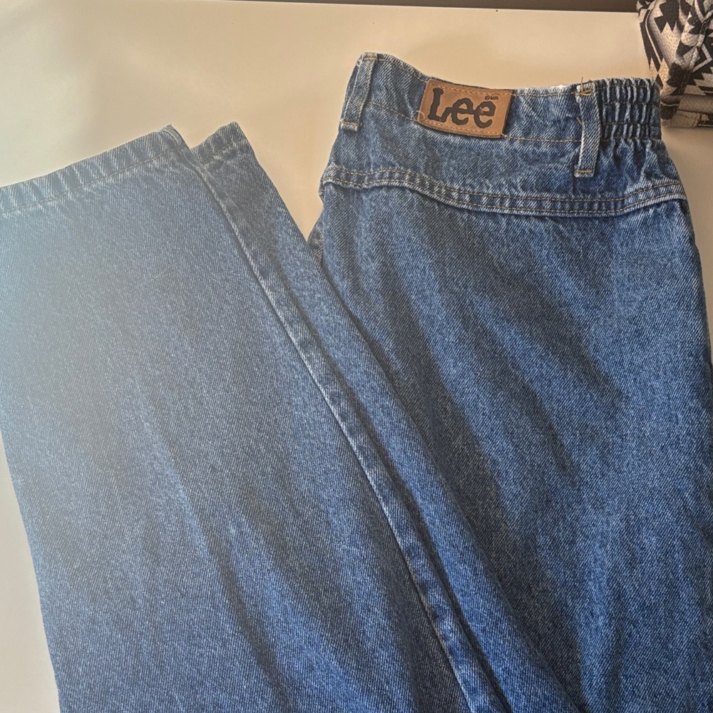 Lee Women's Boyfriend Jeans - Blue